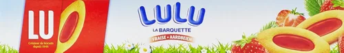 Vista 5 de Galletas Francesas LU Barquettes Fresa