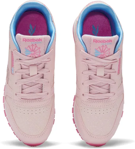 Vista 6 de Reebok Tenis clásicos unisex de cuero Step N Flash Light Up para niños