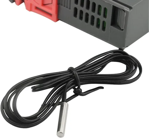 Vista 5 de STC-1000 DC 110V-220V 10A Microcomputadora Pantalla digital Controlador de temperatura Interruptor de control de termostato 2 Salida de relé