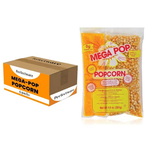Vista 9 de Paquetes de porciones de hervidor de palomitas de maíz de 4 oz (paquete de 8)