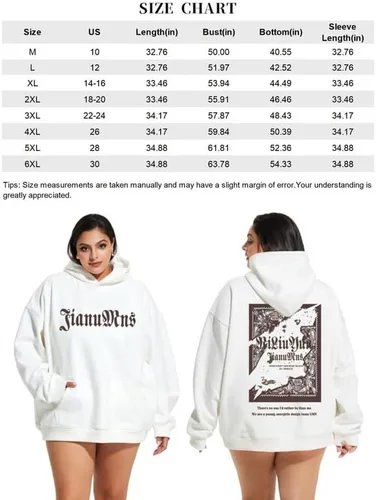 Vista 3 de Sudaderas con capucha para mujer, de vellón, casual, de gran tamaño, cómoda, a la moda, talla grande