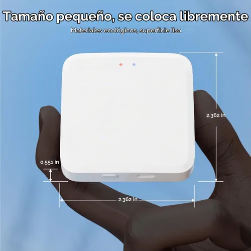 Vista 6 de TUYA - Puerta de enlace WiFi para timbre de puerta inteligente, cerrojo de huella digital