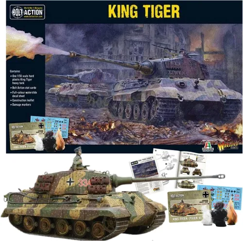 Vista 18 de Wargames Delivered - Warlord Games Bolt Action Tank War - British Churchill Tank, Miniaturas de la Segunda Guerra Mundial, figuras de acción
