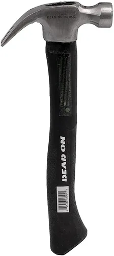 Vista 3 de Dead On Herramientas - Martillo de grafito, cara lisa de 16 onzas (DO16-GS), negro