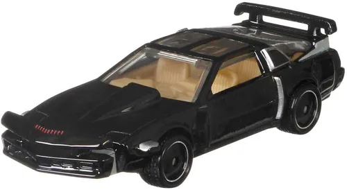 Vista 2 de Hot Wheels Colección de entretenimiento retro de vehículos a escala 1:64 de películas Blockbuster, TV y videojuegos, réplicas icónicas para jugar