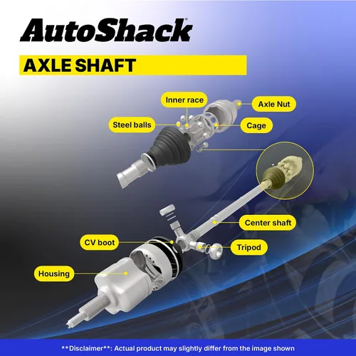 Vista 2 de AutoShack 2 - Conjunto de eje CV de par delantero Lado del conductor y del pasajero para Chevrolet Sonic 2012-2017 FWD 1.8L