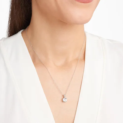 Vista 28 de Amazon Essentials Collar con colgante de piedra natal de corte redondo de plata de ley de 18 pulgadas (anteriormente colección Amazon)