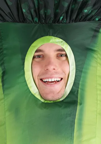 Vista 5 de Disfraz de brócoli inflable para adultos