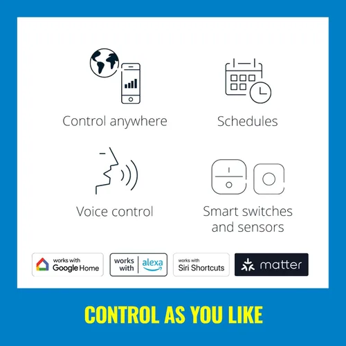 Vista 6 de WiZ Connected Kit de base de tira de luz LED de 13 pies + extensión, tira de luz LED multicolor que cambia de color para tu hogar inteligente