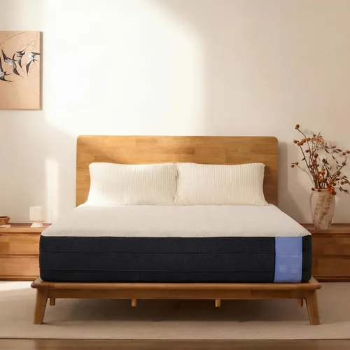 Vista 24 de FLEXISPOT Hako G1 Queen Solid Wood Bed with USA-Assembled Mattress