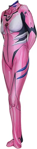Vista 5 de Disfraz de cosplay de Mari Makinami Illustre Zentai para mujer