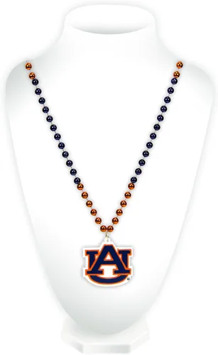 Vista 46 de Rico Industries NCAA Fan Shop - Cuentas estilo Mardi Gras con logotipo del equipo 3-Color del