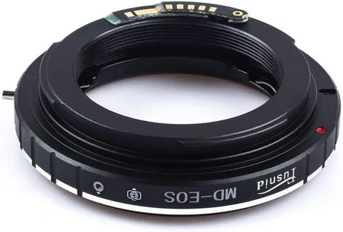 Vista 3 de 9th Gen AF Confirm - Anillo adaptador MD/MC-EOS para objetivo Minolta MD MC para montura Canon EOS EF EF-S, cámara Mark II III 5D 5D2 5D3 7D 6D 80D