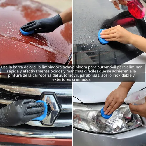Vista 2 de awave bloom Barras de arcilla para coches de 400g para detalles automáticos y tabletas lubricantes de barra de arcilla 8 unidades (1 unidad = 16 oz)