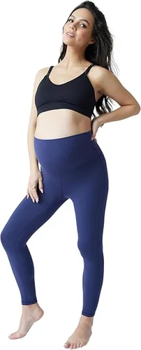 Vista 13 de Ingrid & Isabel Leggings activos de maternidad para todos los días Leggings de maternidad elásticos de apoyo y sobre el vientre Negro
