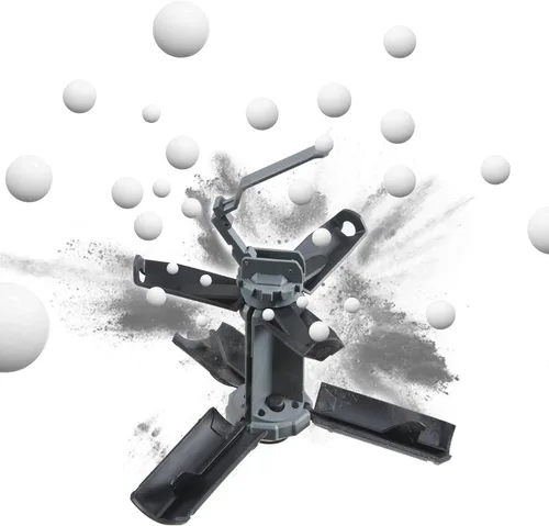 Vista 6 de Lancer Tactical GBR 130 Ducha redonda ecológica reutilizable de ABS BB Impact Shower para ducha Airsoft, paquete de 4