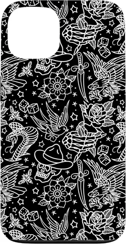 Vista 7 de Funda de arte de tatuaje tradicional americano para iPhone 17