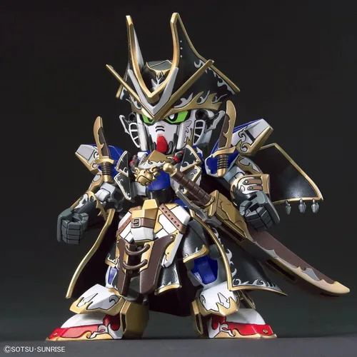Vista 3 de Bandai Hobby SD Gundam World Heroes - #04 Benjamin V2 Gundam, kit de modelo Bandai Spirits