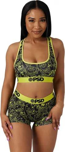 Vista 2 de PSD Pantalones cortos de viaje Bob Esponja para mujer, multicolor, S, Multi Bob Esponja Viaje Bs