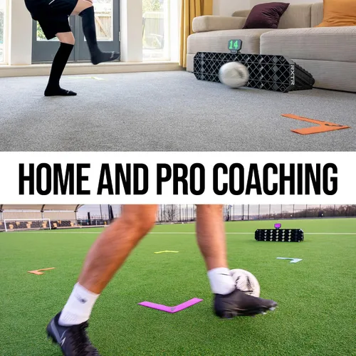 Vista 8 de RXTR Reaction Training Light - Dispositivo inteligente de entrenamiento de fútbol con puntuación en tiempo real, taladros incorporados, compatible