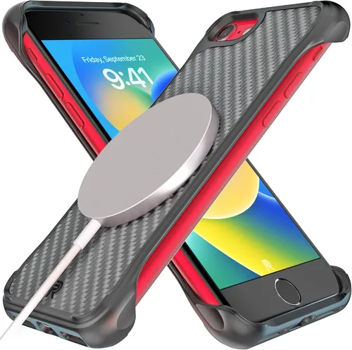 Vista 11 de REBEL Funda para iPhone 8 Plus, serie 7 Plus, lados expuestos Gen-1 para mayor comodidad, protección y a prueba de golpes, ajuste delgado, sin