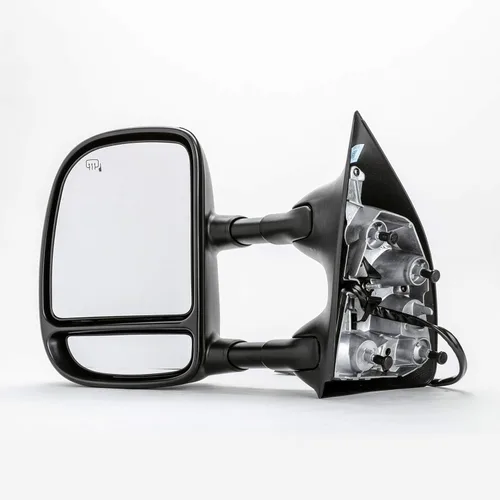 Vista 2 de TYC 3030142 Espejo de puerta lateral izquierdo compatible con Ford Serie F 2003-2007 (Hvy Dty)