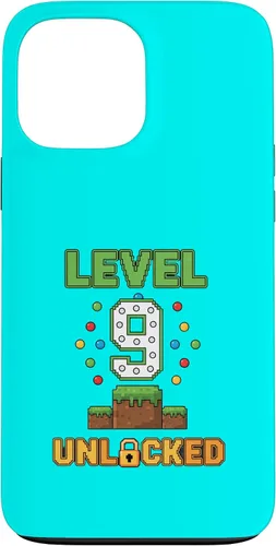 Vista 24 de Birthday Level 9 Unlocked 9th Birthday Gamer Level Up Birthd Case for iPhone 16