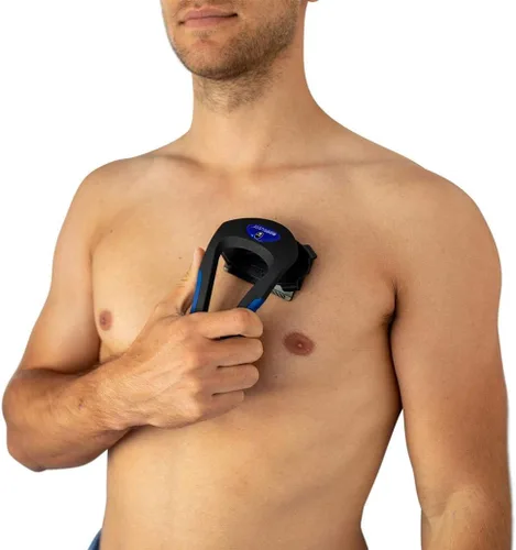 Vista 2 de Bakblade Body Grooming, afeitadora ergonómica Bodblade, pecho de afeitado, región de brazos y estómago