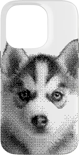 Vista 17 de Cute Siberian Husky for Dog Mom and Paw Parents Case for iPhone 16