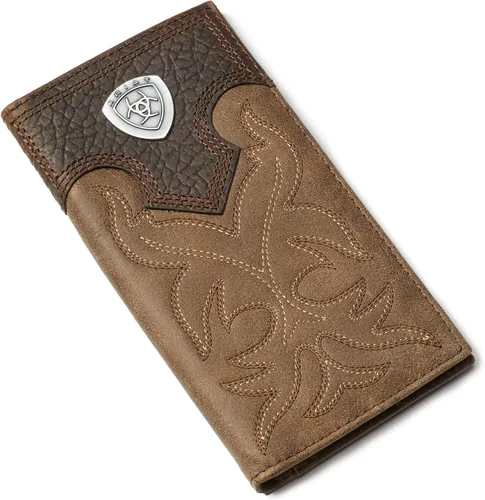 Vista 7 de Ariat Cartera marrón Rodeo Bordado Bota Hombre