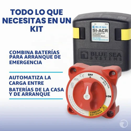 Vista 4 de Kit de batería adicional, de Blue Sea Systems