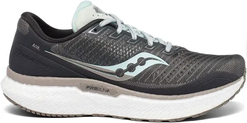 Vista 2 de Saucony Tenis de correr Triumph 18 para mujer, Piedra lunarCoral