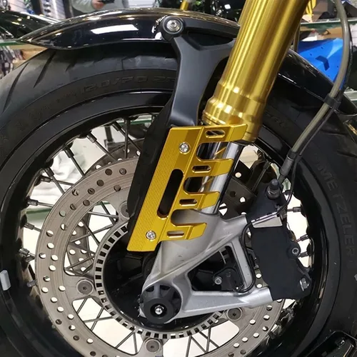 Vista 4 de Para Kawasaki para VERSYS 1000 650 Protector lateral de caída de motocicleta Protector de horquilla delantera Protector de guardabarros delantero