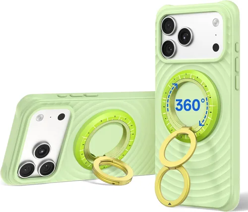 Vista 21 de SYNCWIRE Soporte magnético para anillo de teléfono, para soporte MagSafe para teléfono 360° Rotation, Double-Sided Magnet, Cell Phone Grip Finger