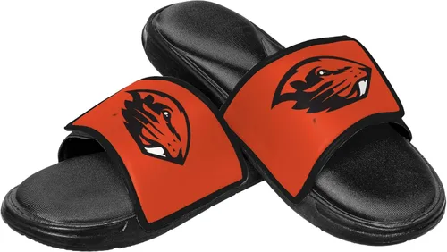 Vista 218 de FOCO Sandalias deportivas de espuma para ducha con logotipo de equipo universitario de la NCAA para hombre