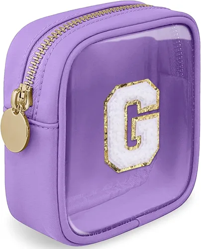 Vista 141 de Bolsa de Maquillaje Transparente Pequeña Bolsa de Cosméticos Bolsa de Viaje de Artículos de Aseo Bolsa Transparente con Cremallera Bolso Organizador