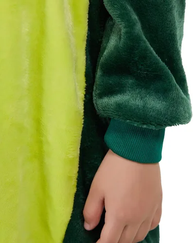 Vista 4 de Pijama unisex de una pieza para adultos, disfraz de Halloween y Navidad
