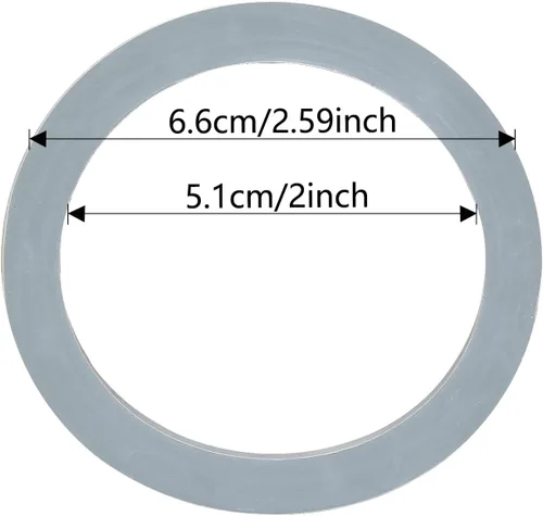 Vista 2 de BokWin 2 juntas de junta tórica para licuadora, anillos de junta tórica de sellado de goma para modelos Oster y Osterizer Blender