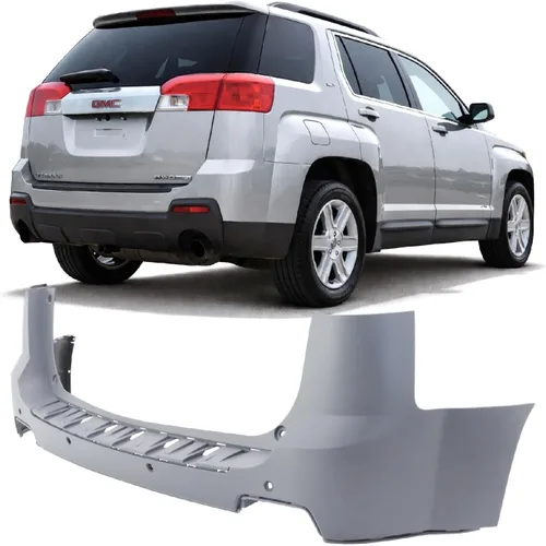 Vista 35 de FitParts Compatible con Nissan Titan 2017 cubierta de parachoques delantero superior