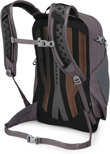 Vista 7 de Osprey Sportlite - Mochila ligera de senderismo (15 litros), color morado Púrpura grafito