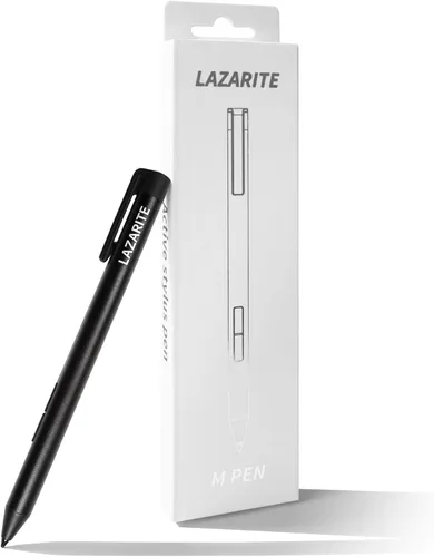 Vista 9 de LAZARITE M Pen Black, Lápiz activo para Microsoft Surface, Lenovo Yoga 7i/9i, Flex 5, HP Envy x360/Pavilion x360/Spectre x360, sensibilidad a