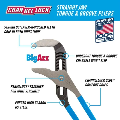 Vista 2 de Channellock 480 20-14-pulgadas Alicates multitoma