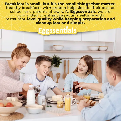Vista 7 de Eggssentials - Inserto para escalfador de huevos de acero inoxidable, cocedor de huevos escalfados de silicona, taza para huevos escalfados, libre