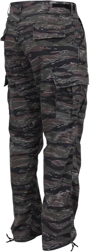 Vista 7 de Rothco Camo Tactical BDU Uniforme de combate- Pantalones cargo militares Multi L