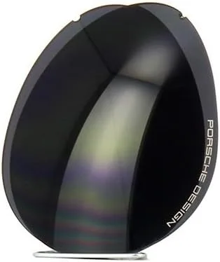 Vista 4 de Porsche Design P8478 Iconic Gafas De Sol D Negro/Gris Azul - 2.717 in, Azul, titanio, plata