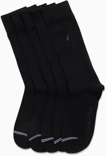 Vista 3 de Nautica Calcetines de vestir para hombre calcetines ligeros paquete de 5
