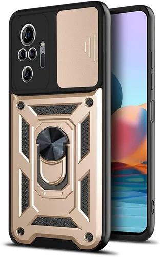 Vista 242 de Compatible con Tecno Pova Neo 2 Bracket Shell, con cubierta deslizante para lente de cámara compatible con Tecno Pova Neo 2 LG6n Case Negro