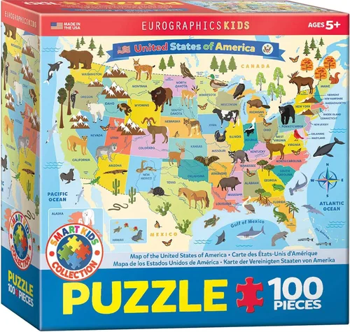 Vista 45 de Pingüinos - Rompecabezas de 100 piezas