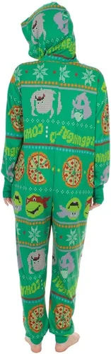 Vista 2 de Teenage Mutant Ninja Turtles Mono de pijama, de una pieza, color verde