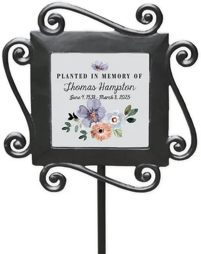 Vista 28 de GiftsForYouNow, estaca de jardín conmemorativa para mascota de hierro forjado, 28 x 8.5